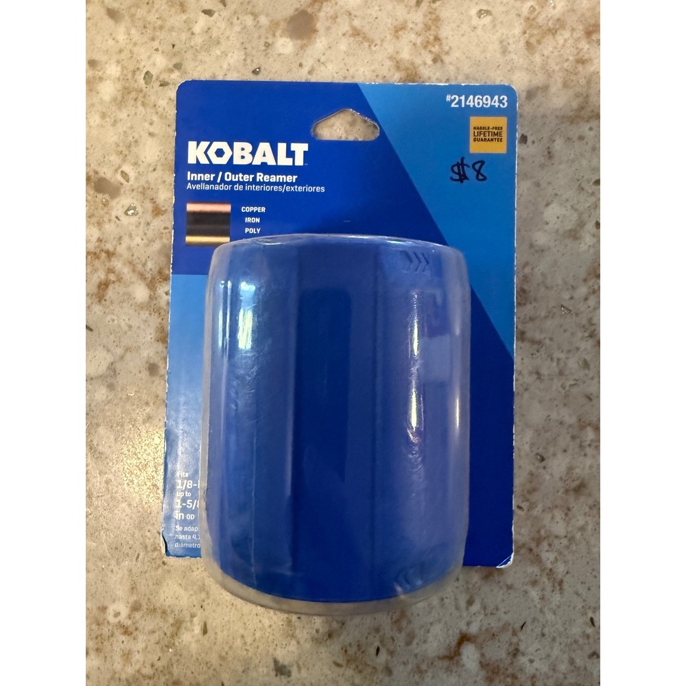 Kobalt Inner Outer Reamer Pipe Deburring Tool 1/8-in to 1-5/8-in OD 2146943